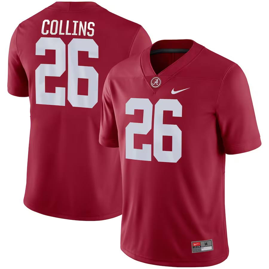 Men's Alabama Crimson Tide Landon Collins #26 Crimson Jersey